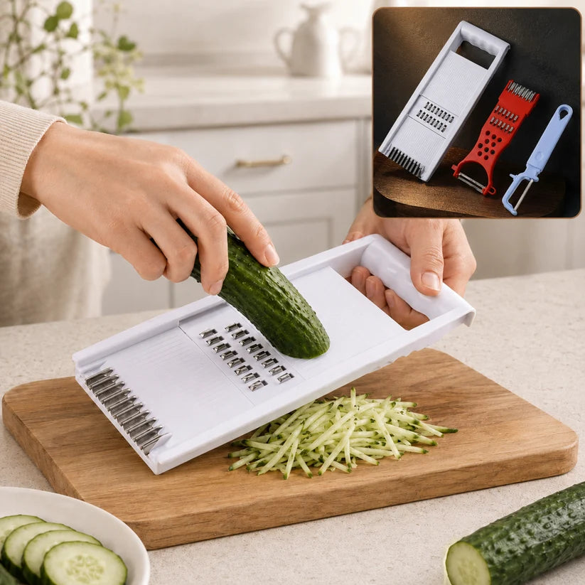 Bawaal Kitchen Grater & Slicer Set