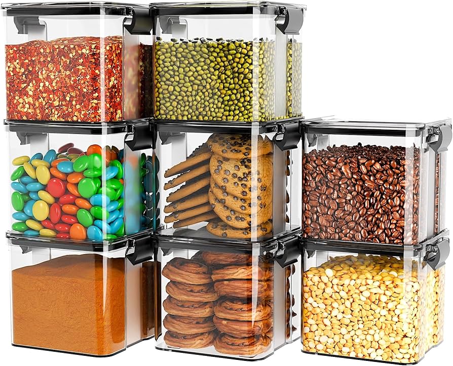 Bawaal 700ml Airtight Kitchen Storage Containers – Set of 8