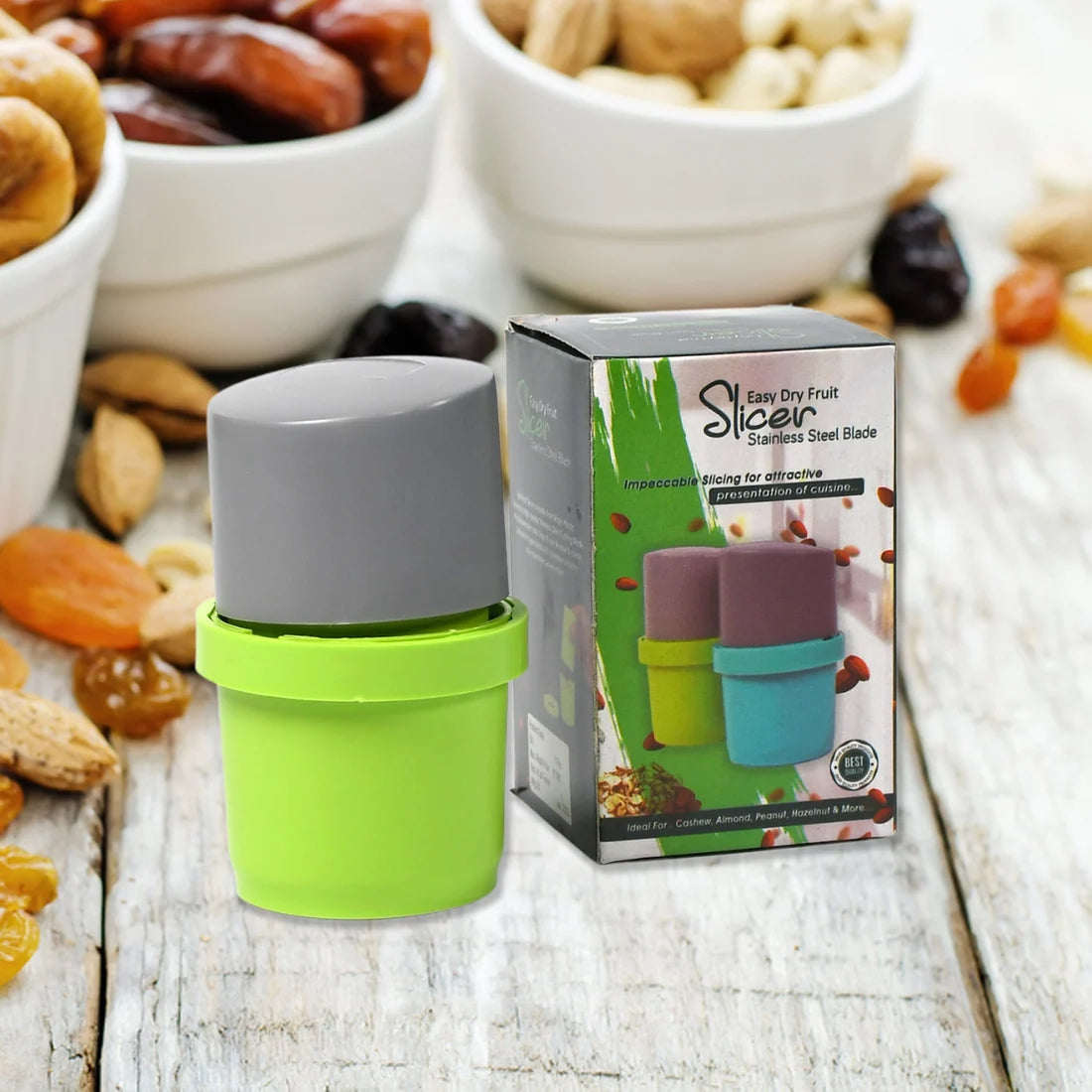 Bawaal 3-in-1 Dry Fruit Slicer – Multi-Purpose Kitchen Cutter