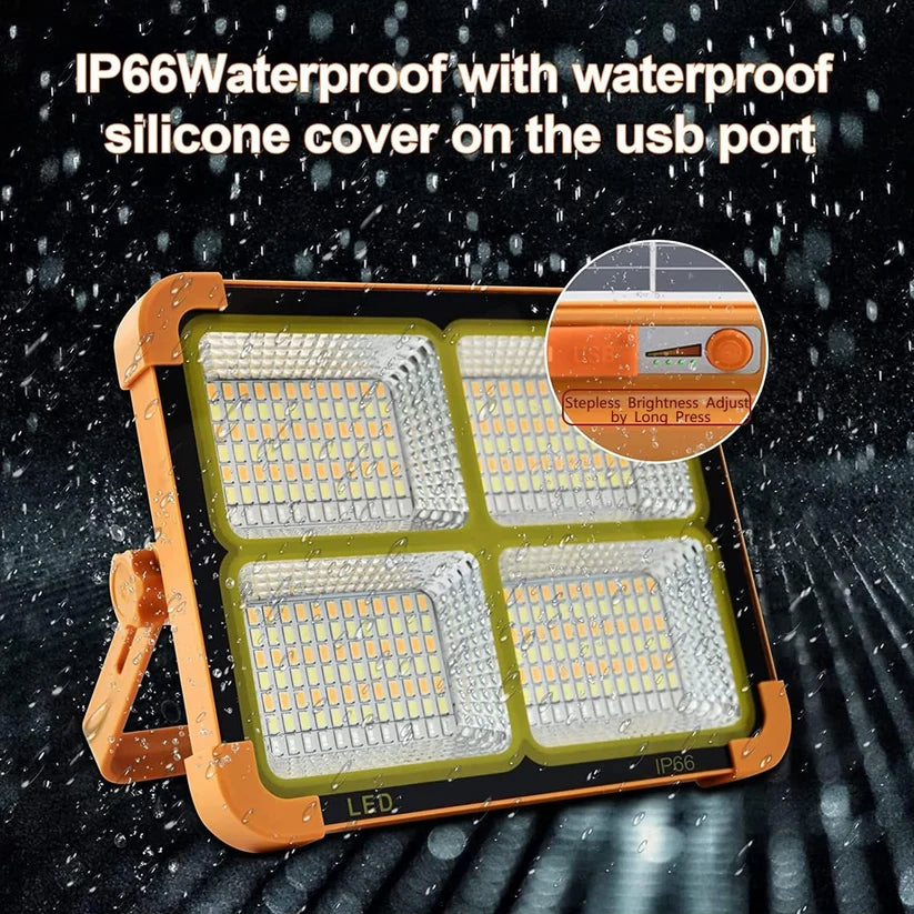 Bawaal Solar LED Flood Light with Power Bank