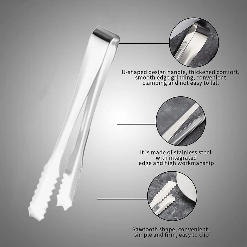 Bawaal 13cm Stainless Steel Serving Tongs