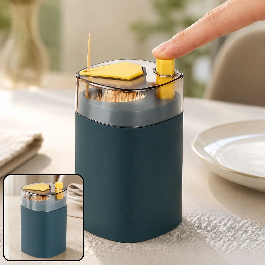 Bawaal Automatic Toothpick Dispenser ( Any Coloe )