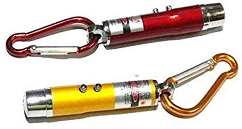 Bawaal Laser LED Light Key Chain – Combo Pack
