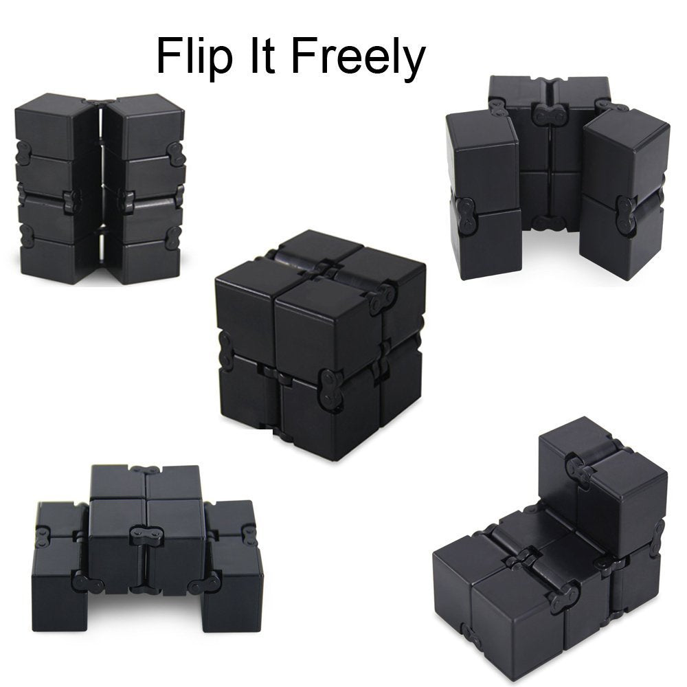 Bawaal Infinity Cube Fidget Toy – Black