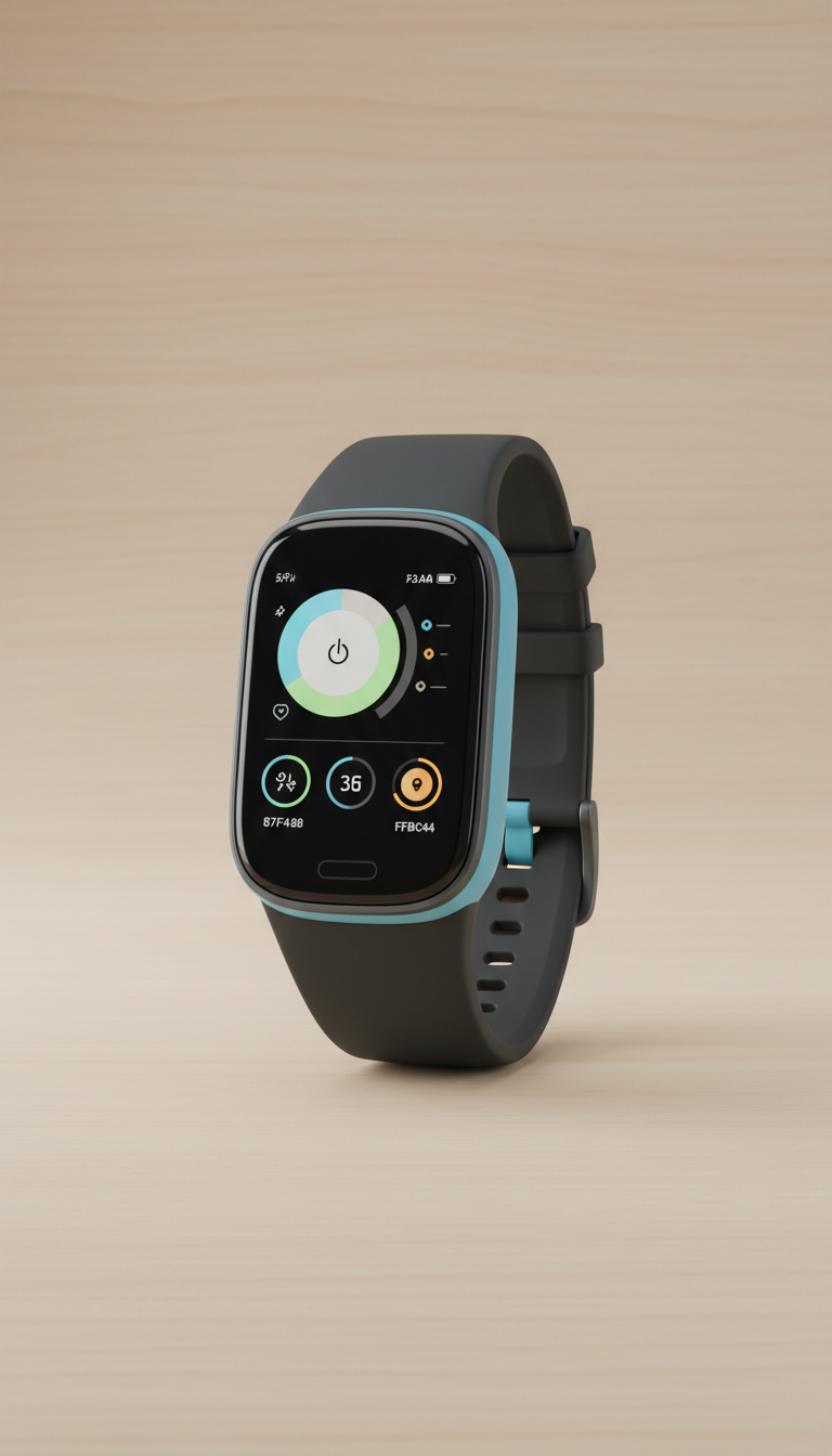 Smart Fitness Tracker with Heart Rate