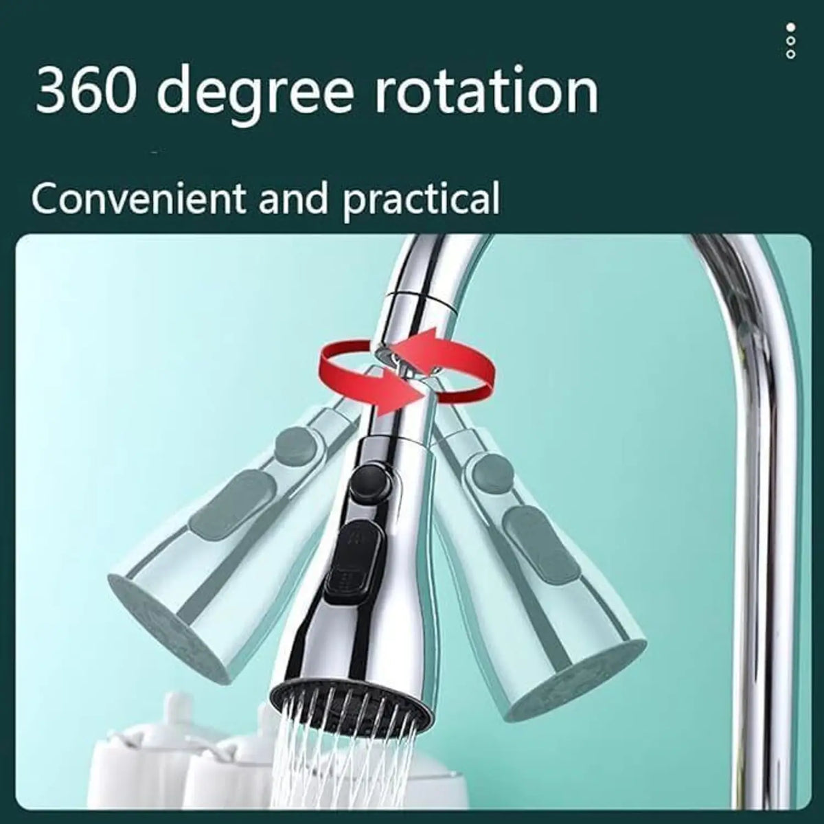 Bawaal 3-Function Kitchen Faucet Sprayer